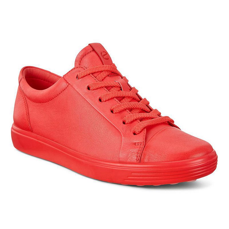 Sneakers Ecco Donna Soft 7 Rosse | Articolo n.088128-64960